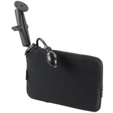 RAM TOUGH-WEDGE MOUNT W/ ROUND PLATE & EXPANSION POUCH