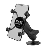 X-GRIP PHONE MOUNT WITH FLEX ADHESIVE BASE