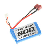 7.4V 800mAh LI-ION BATTERY