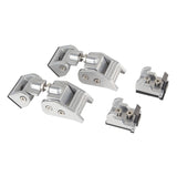 SILVER HOOD CATCH (PAIR) 18-25 WRANGLER JL/20-25 GLADIATOR