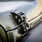 HOOD CATCH PAIR BLACK 07-18 WRANG.JK