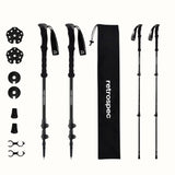 SOLSTICE LEGACY MATTE BLACK TREKKING POLES
