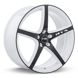 ILLUSION WHITE & BLACK 17X7.5 5-114.3 +42MM