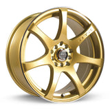 INK GOLD MACHINED 17X7.5 5-100/114.3 +42MM