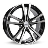 FORCE BLACK MACHINED 15X6.5 4-100 +42MM