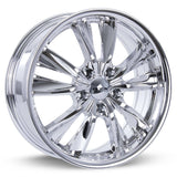 TWIST CHROME PVD 17X7 5-114.3 +40MM