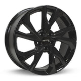 NIKKO GLOSS BLACK 16X7 5-114.3 +40MM