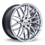 SW20 SILVER W/MACHINED FACE 18X8.5 5-112 +45MM