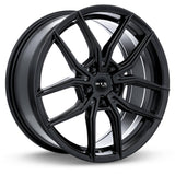 SW05 GLOSS BLACK 18X8 5-114.3 +42MM