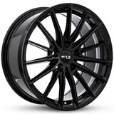 FF15 GLOSS BLACK 18X8 5-114.3 +40MM