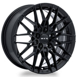 V20 GLOSS BLACK 16X7 5-114.3 +40MM