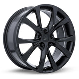FLINT SATIN BLACK 19X8 5-108 +42MM