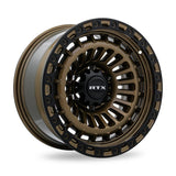 MOAB BRONZE WITH SATIN BLACK LIP 17X9 5-127 +15MM
