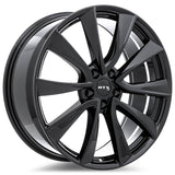 TS-01 GLOSS BLACK 20X8.5 5-114.3 +35MM