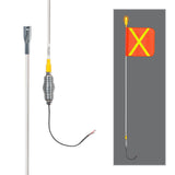 5' COMPLETE WHIP ASSY