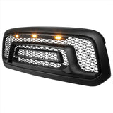 GRILL 13-18 RAM 1500 MATTE BLACK