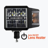 HEATED LENS LED SNOW
