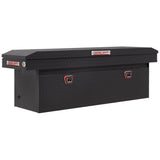 SADDLE BOX FULL DEEP ALUM. MATTE BLACK
