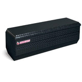 BLACK ALUMINUM CHEST