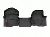 FRONT OVER THE HUMP FLOOR LINER 23-25 SUPER DUTY EXT/CREW WITH FRONT BENCH