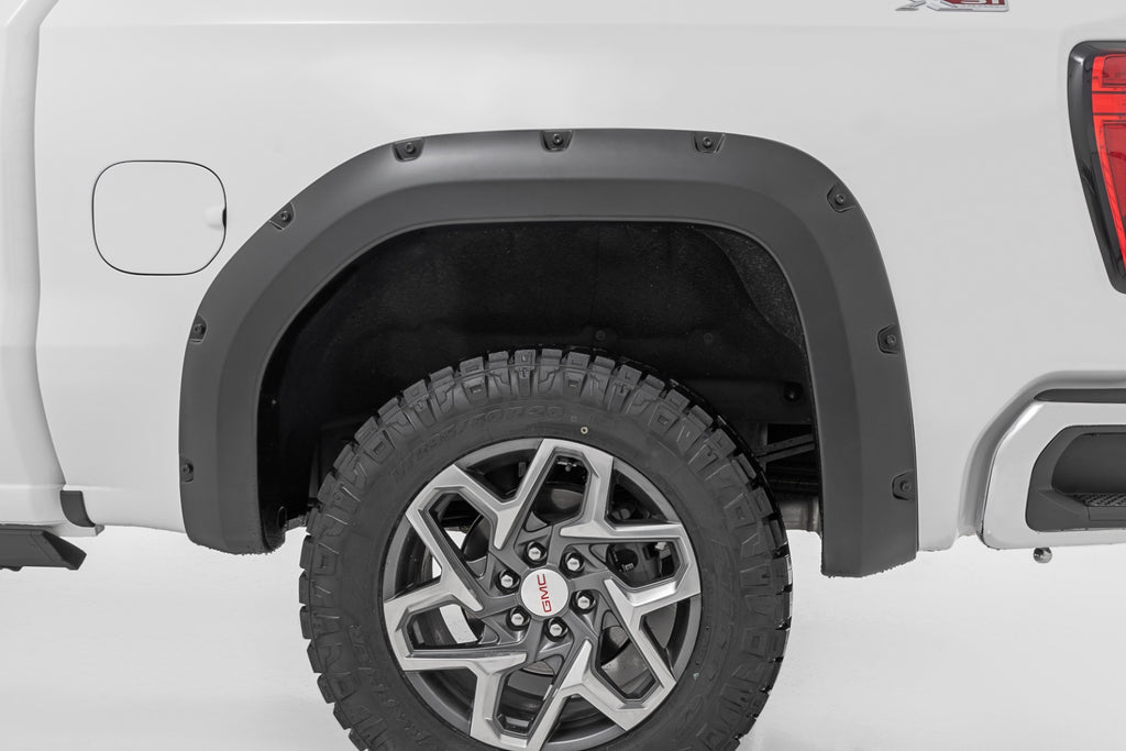 Pocket Fender Flares | GBA Black | GMC Sierra 1500 2WD/4WD (2019-2024)