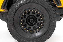 Load image into Gallery viewer, Steel Simulated Bead Lock Wheel | Black | 16x8 | 6x5.5 | 4.25 Bore | -12