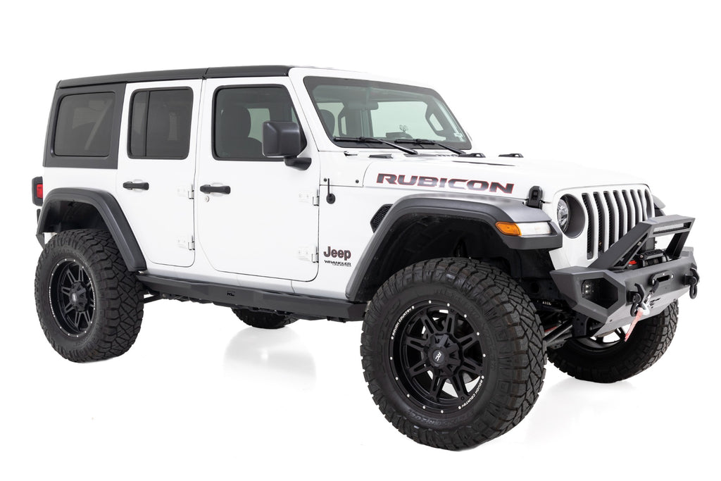 Rock Sliders | Heavy Duty | 4-Door | Jeep Wrangler JL (21-24)/Wrangler Unlimited (18-24) 