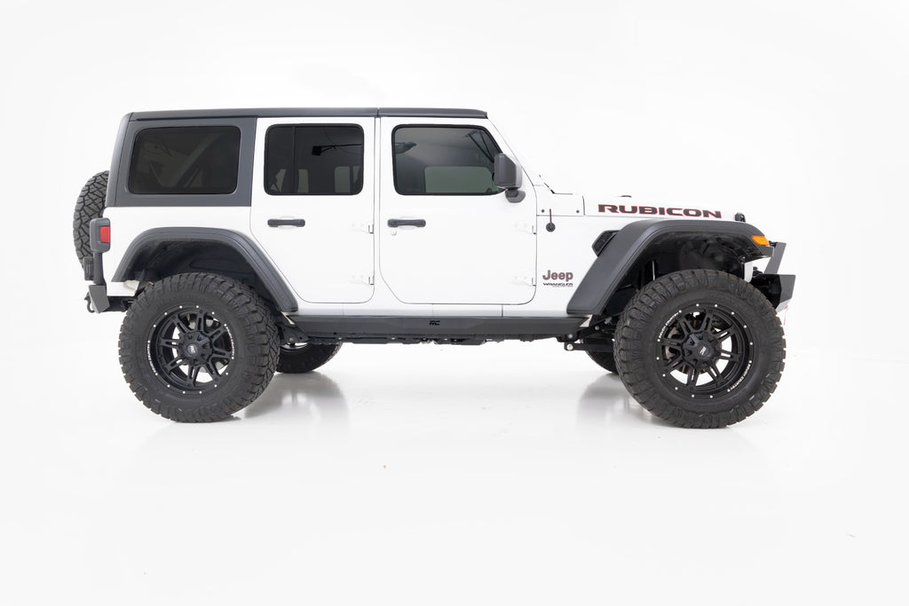 Rock Sliders | Heavy Duty | 4-Door | Jeep Wrangler JL (21-24)/Wrangler Unlimited (18-24) 