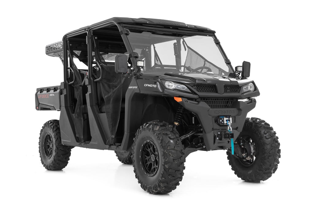 LED Light Kit | Cage Mount | 2" Chrome Pair | Wide Angle | CFMOTO UFORCE 1000 