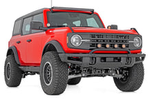 Load image into Gallery viewer, Light Bar Mount | 3.5" Round LED (Quad) | Black | Amber DRL | OE Modular Steel | Ford Bronco (21-24)