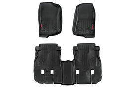 Floor Mats | FR & RR | 4 Door | Jeep Wrangler Unlimited 4WD (2018-2024)