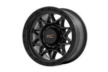 Load image into Gallery viewer, Rough Country 78 Series Wheel | Simulated Beadlock | Black | 18x9 | 8x6.5 | -12mm