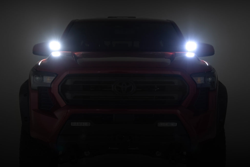 LED Light Kit | Ditch Mount | 2" Spectrum Pair | Spot | Toyota Tacoma (2024)
