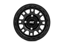 Load image into Gallery viewer, Rough Country 82 Series Wheel | One-Piece | Semi Gloss Black | 14x7 | 4x137 | +10mm