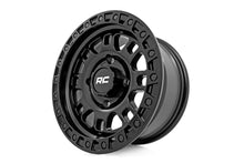 Load image into Gallery viewer, Rough Country 82 Series Wheel | One-Piece | Semi Gloss Black | 14x7 | 4x137 | +10mm