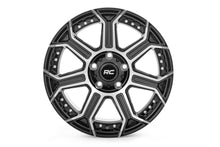Load image into Gallery viewer, Rough Country 89 Series Wheel | One-Piece | Black Machined Gun Metal | 17x9 | 6x5.5 | +0mm