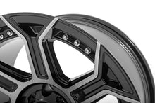Load image into Gallery viewer, Rough Country 89 Series Wheel | One-Piece | Black Machined Gun Metal | 17x9 | 6x135 |  -12mm