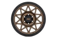 Load image into Gallery viewer, Rough Country 78 Series Wheel | Simulated Beadlock | Bronze/Black | 17x8.5 | 6x135 | +0mm