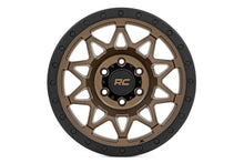 Load image into Gallery viewer, Rough Country 78 Series Wheel | Simulated Beadlock | Bronze/Black | 18x9 | 8x180 | 0mm