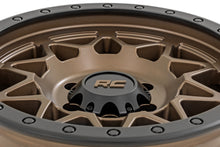 Load image into Gallery viewer, Rough Country 78 Series Wheel | Simulated Beadlock | Bronze/Black | 18x9 | 6x5.5 | +0mm