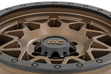 Load image into Gallery viewer, Rough Country 78 Series Wheel | Simulated Beadlock | Bronze/Black | 18x9 | 8x180 | 0mm