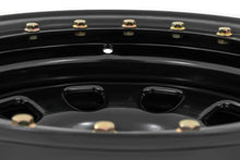 Load image into Gallery viewer, Steel Simulated Beadlock Wheel | Black | 15x8 | 5x4.5 | 3.30 Bore | -19