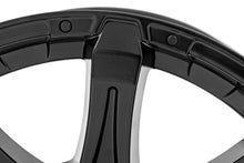 Load image into Gallery viewer, Rough Country 81 Series Wheel | One-Piece | Semi Gloss Black | 20x10 | 6x135 | -19mm