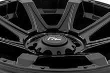 Load image into Gallery viewer, Rough Country 81 Series Wheel | One-Piece | Semi Gloss Black | 20x10 | 6x135 | -25mm