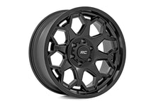 Load image into Gallery viewer, Rough Country 80 Series Wheel | One-Piece | Semi Gloss Black | 20x10 | 6x135 | -25mm