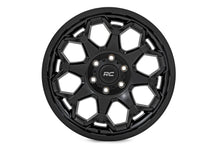 Load image into Gallery viewer, Rough Country 80 Series Wheel | One-Piece | Semi Gloss Black | 20x9 | 6x5.5 |-12mm