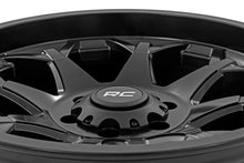 Load image into Gallery viewer, Rough Country 80 Series Wheel | One-Piece | Semi Gloss Black | 20x10 | 5x5.0 | -25mm