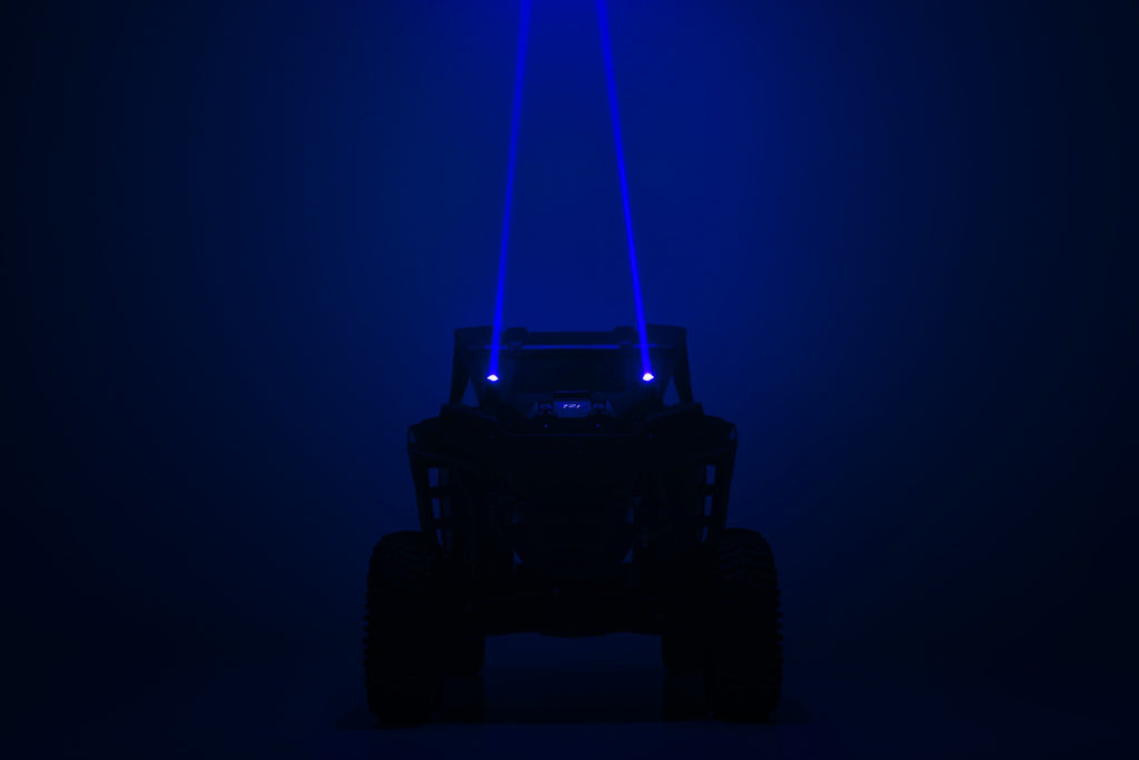 Laser Whip Light Kit | RGBW | Pair
