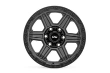 Load image into Gallery viewer, Rough Country 79 Series Wheel | One-Piece | Gunmetal Gray w/Black Ring | 17x8.5 | 6x5.5 | 0mm