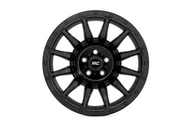 Rough Country 90 Series Wheel | One-Piece | Gloss Black | 20x9 | 6x5.5 | 0mm